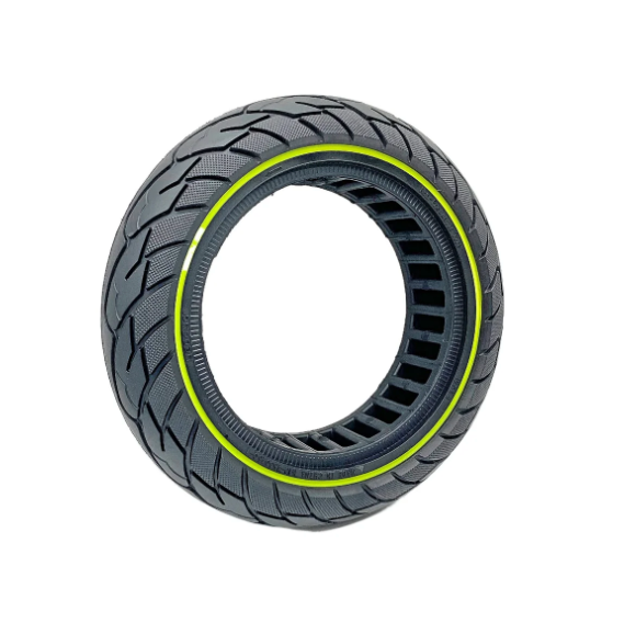 Vollgummireifen 10x2,5" leuchtend 34mm