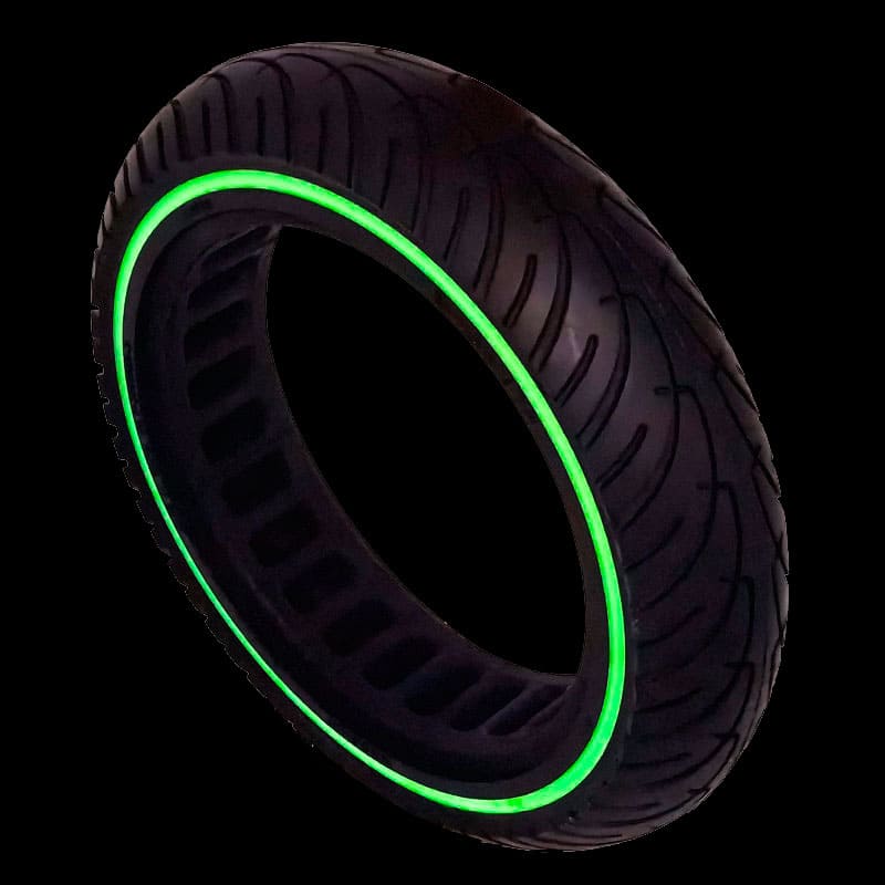 Vollgummireifen 10x2,125“ leuchtend Soflow, Aprilia , Odys Alpha X10 usw.