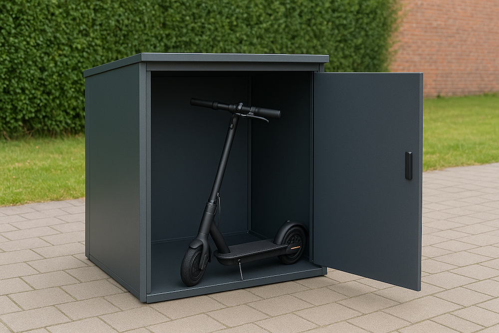 E-Scooter Garage: Sicher parken und länger fahren