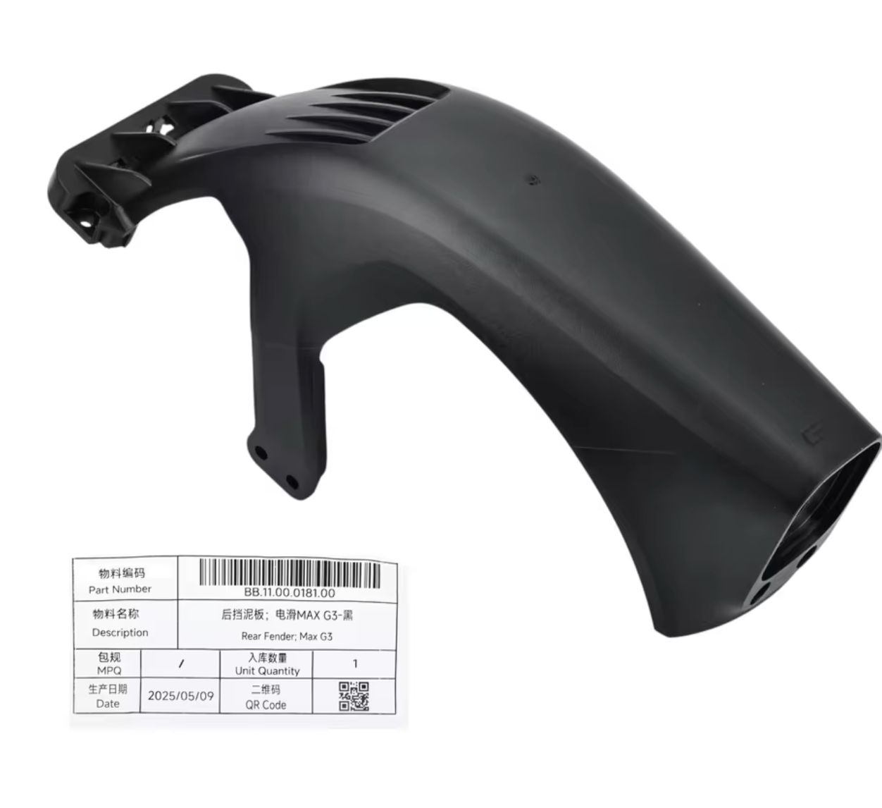 Ninebot Max G3 Original Schutzblech hinten