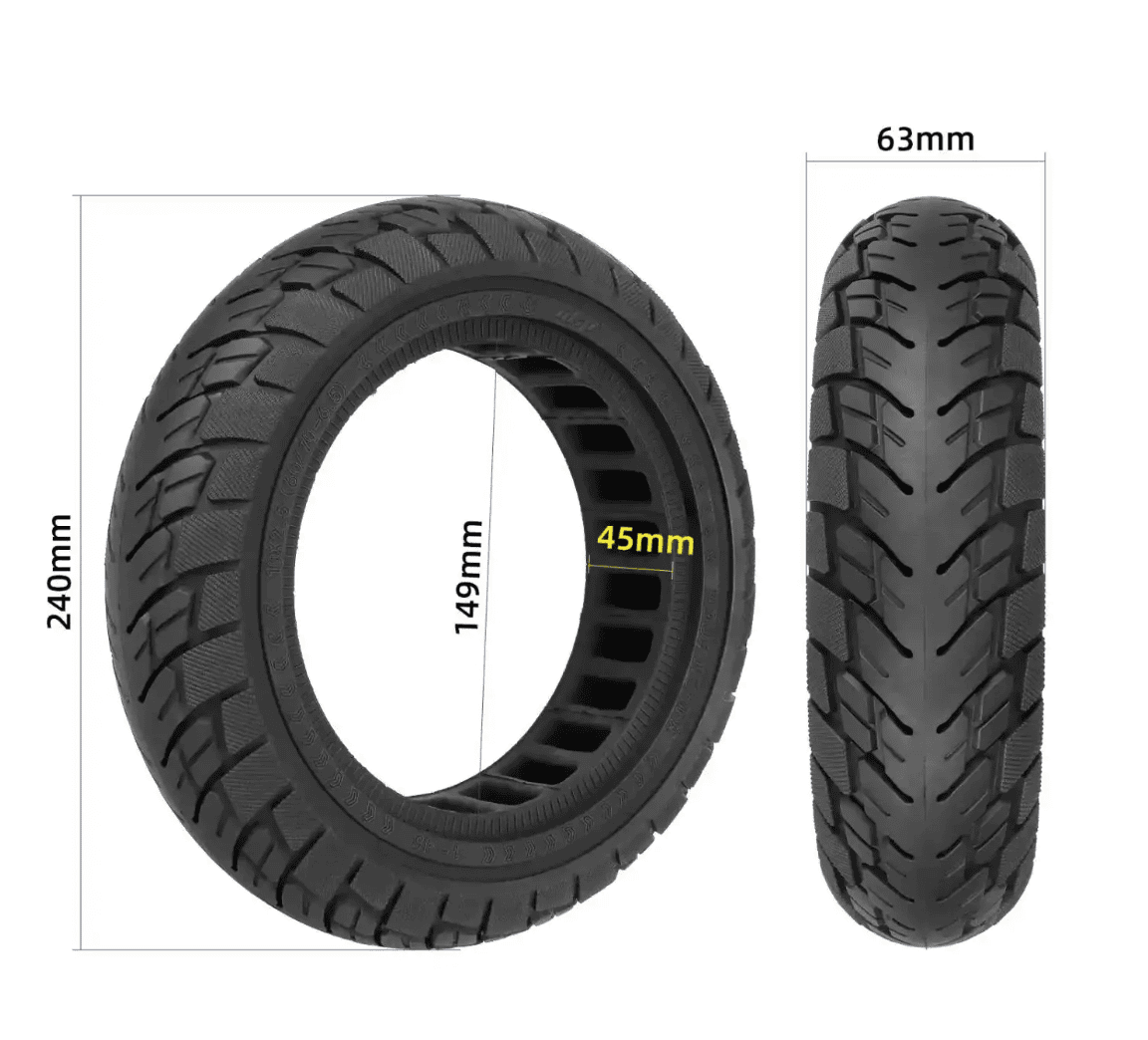 Ulip Offroad Vollgummireifen 60/70-6,5" Ninebot, Odys, ePf2, Xiaomi