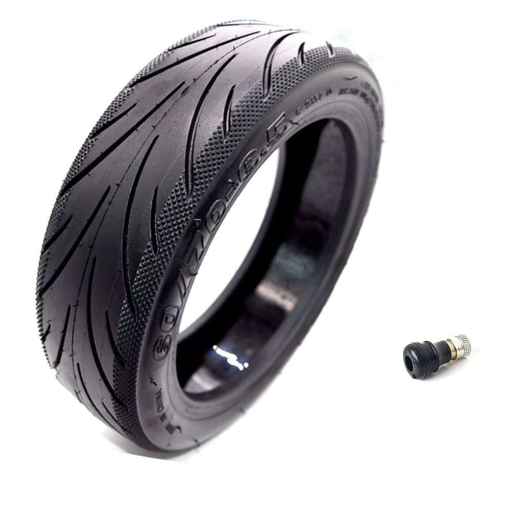 VOLOHAS Lot De 2 Pneus Pleins 60/65-6.9 Pour Ninebot Max G2 - Roues Solides Anti-Crevaison 10 Pouces